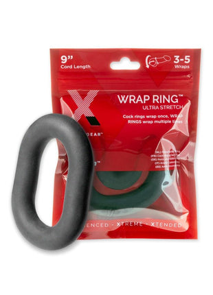 The Xplay Silicone Wrap Ring Ultra Stretch - Black - 9in