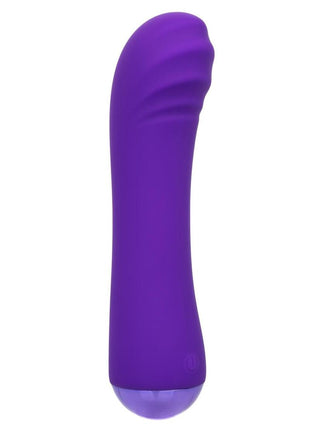 Thicc Chubby Buddy Rechargeable Silicone G-Spot Vibrator - Purple