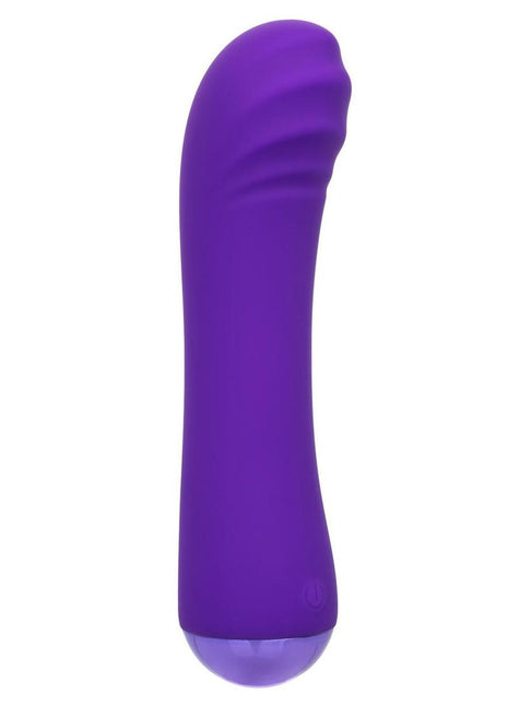 Thicc Chubby Buddy Rechargeable Silicone G-Spot Vibrator - Purple