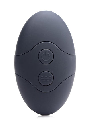 Thump-It Rechargeable Silicone Thumping Anal Plug with Remote Control