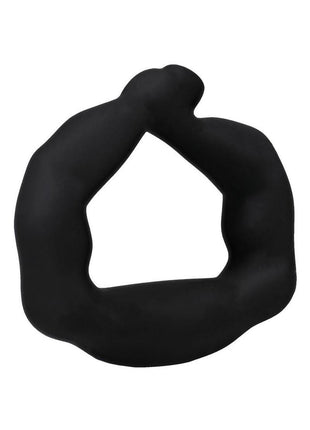 Titanmen Muscle Bound Cock Ring - Black - 32mm