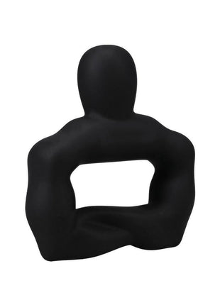 Titanmen Muscle Bound Cock Ring - Black - 42mm