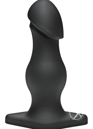 Titanmen The Rumpy Smooth Cushioned Anal Plug - Black