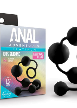 Blush Anal Adventures Large Silicone Anal Beads
