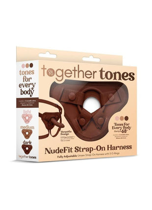 Together Nudefit Adjustable Harness - Chocolate