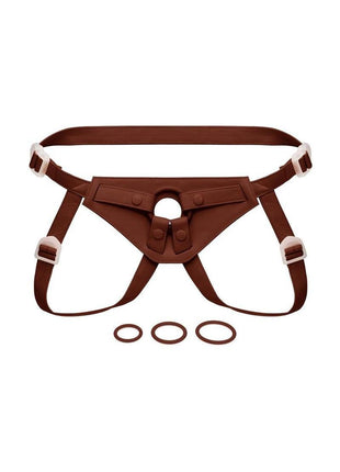 Together Nudefit Flexcurv Adjustable Harness - Chocolate