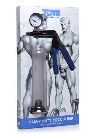 Tom Of Finland Heavy Duty Cock Pump - Clear