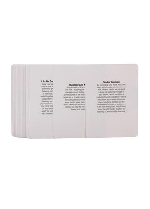Touch Me Erotic Massage Couples Card Game