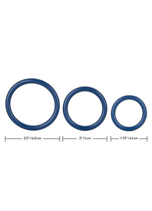 Tri Rings Cock Ring