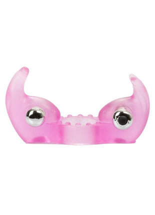 Triple Orgasms Enhancer Vibrating Cock Ring with Clitoral Stimulation