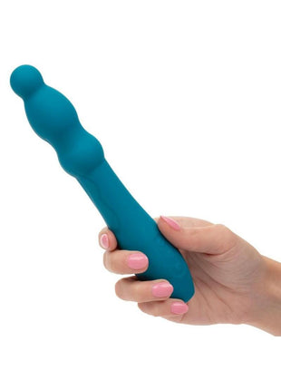 Turbo Glide Ripple Rechargeable Silicone Massager