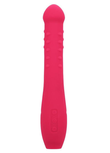 Turbo Glide Sensation Rechargeable Silicone Massager - Pink
