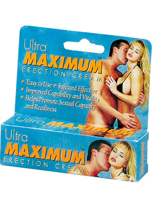 Ultra Maximum Erection - Cream - 0.5oz