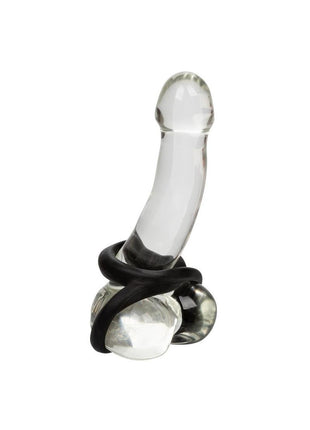 Ultra-Soft Crazy 8 Dual Silicone Cock Ring