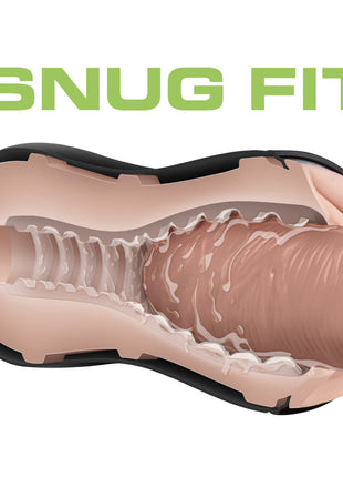 Soft & Wet Self Lubricating Masturbator Cup Ridge