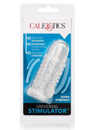 Universal Stimulator Penis Extender and Masturbator - Clear