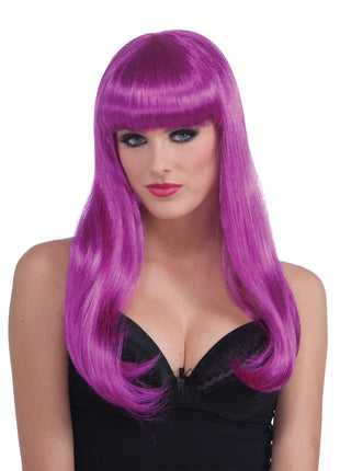 Neon Long Wig