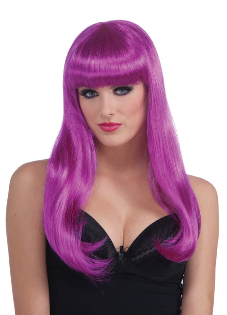 Neon Long Wig