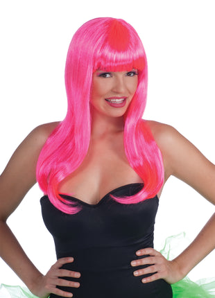 Neon Long Wig