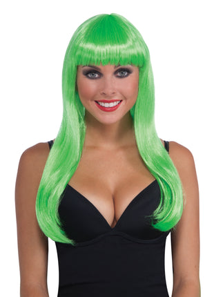 Neon Long Wig