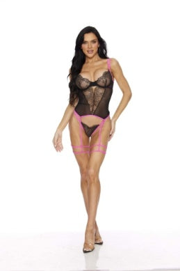 Glowy Strap Bustier