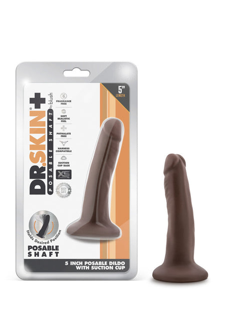 Dr. Skin Plus Gold Collection Posable Dildo 5in