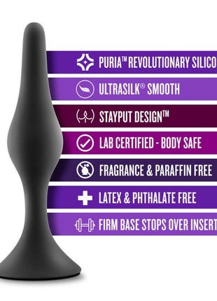 Anal Adventures Silicone Beginner Plug
