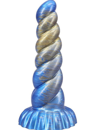 Vac-U-Lock Fantasy Fuckers Outer Rim Silicone Dildo - Blue
