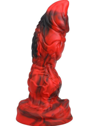 Vac-U-Lock Fantasy Fuckers Red Raider Silicone Dildo - Red