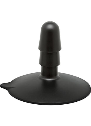 Vac U Lock Large Suction Cup Plug Accessory - Black - Large