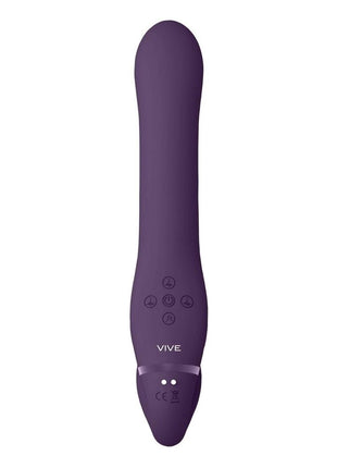 Vive Al Rechargeable Silicone Dual Motor Strapless Strap-On