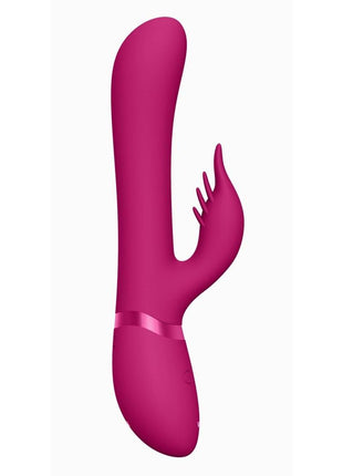 Vive Chou Rechargeable Silicone G-Spot Rabbit and Clitoral Stimulator