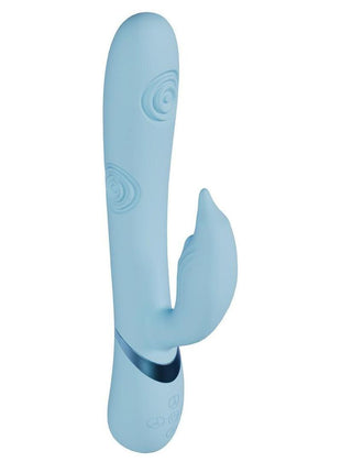 Vive Pallina Rechargeable Silicone Triple Motor G-Spot Vibrating and Tapping Beads Clit Stimulator