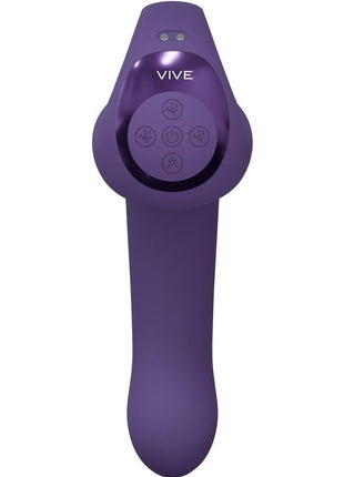 Vive Riko Rechargeable Silicone Triple Motor Thumper with Finger Motion Vibrator