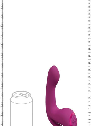 Vive Riko Rechargeable Silicone Triple Motor Thumper with Finger Motion Vibrator