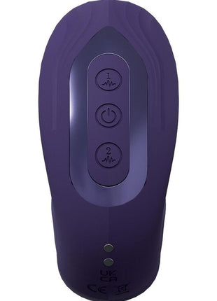 Vive Yuna Rechargeable Silicone Triple Motor Air Wave Vibrator with G-Spot Flapping Stimulation Vibrator