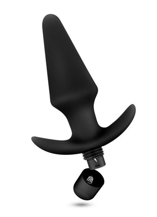 Anal Adventures Platinum Silicone Vibrating Plug