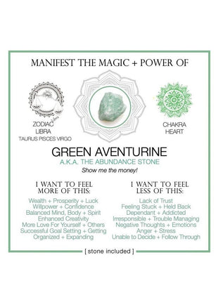 Warm Human Green Aventurine
