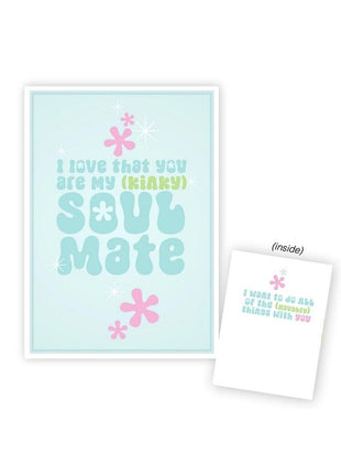 Warm Human Kink Soulmate Greeting Card