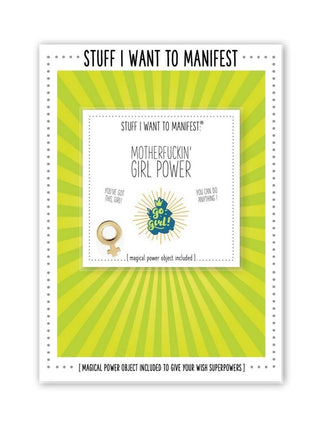 Warm Human Manifest Greeting Card - Girl Power