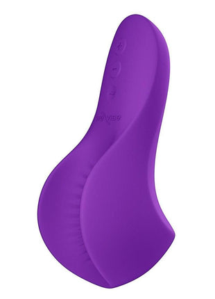 We-Vibe Shared Touch App Compatible Rechargeable Silicone Couple's Grinding Vibrator - Purple