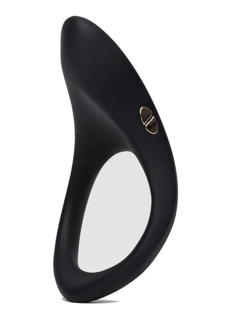 We-Vibe Verge 2 Rechargeable Silicone Vibrating Perineum Cock Ring - Black