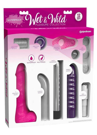 Wet and Wild Pleasure Vibrating Sleeve Collection