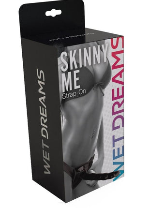 Wet Dreams Skinny My Strap-On - Black - 7in