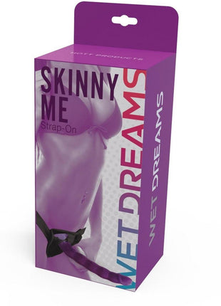 Wet Dreams Skinny My Strap-On - Purple - 7in