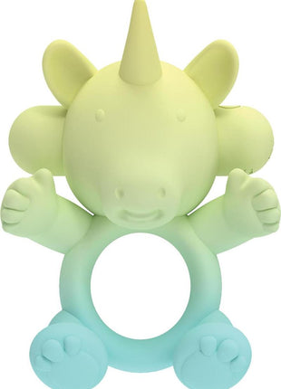 Wet Dreams Uni Horn Rechargeable Silicone Cock Ring - Multicolor
