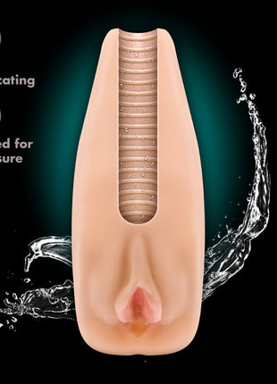 M Elite Soft and Wet Natasha Realstic Vagina Masturbator - Vanilla