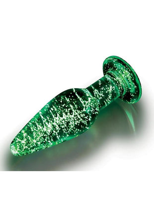 WhipSmart Glass Butt Plug with Flat Base
