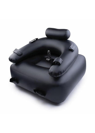 WhipSmart Inflatable Bondage Chair - Black