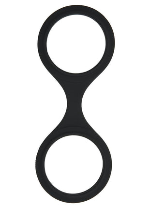 WhipSmart Quickie Cuffs with Eye Mask - Black - Large/Medium